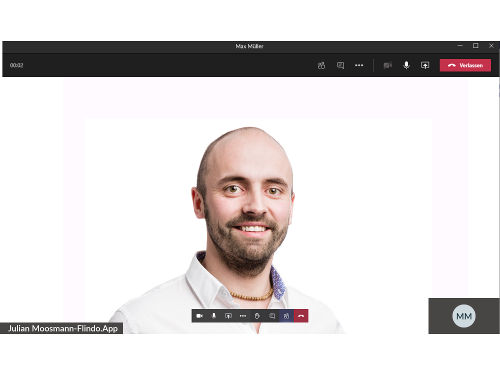 Vorstellung Flindo.App Videokonferenz