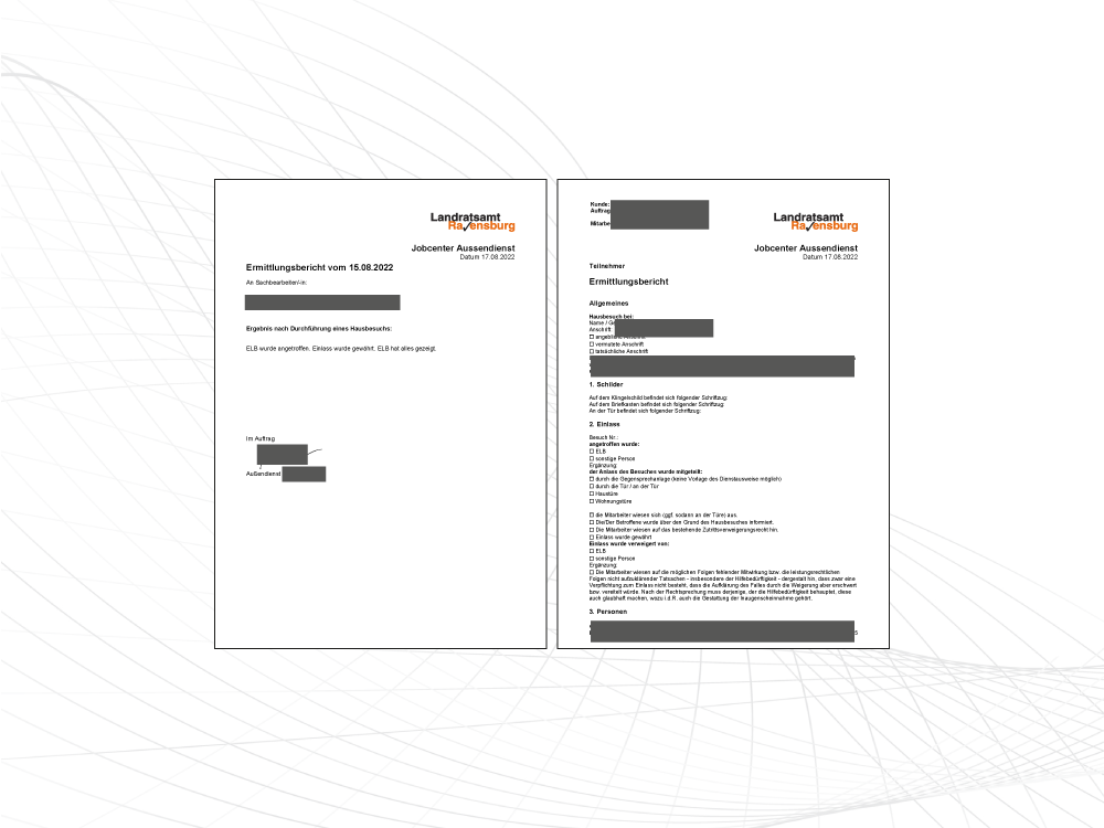 Ermittlungsbericht Protokoll digital dokumentieren